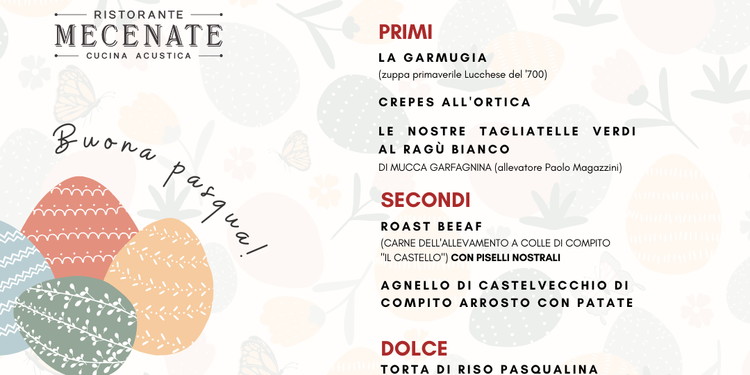 Menu pasqua