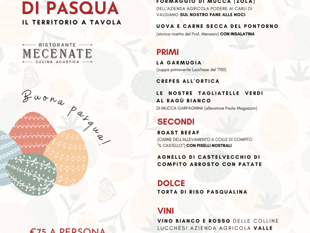 Menu pasqua